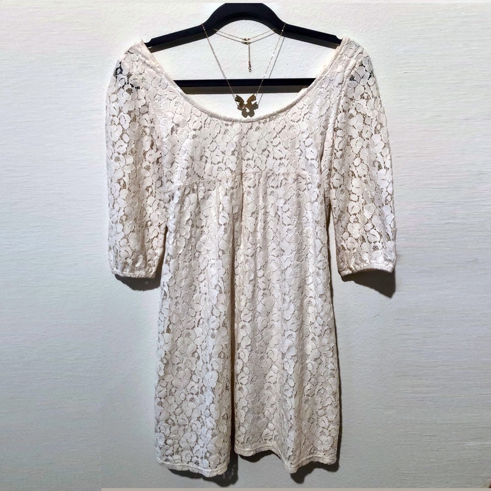 Everly Lace Boho Dress